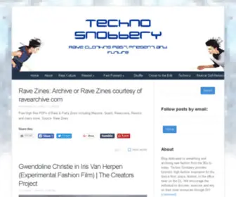 Technosnobbery.com Screenshot