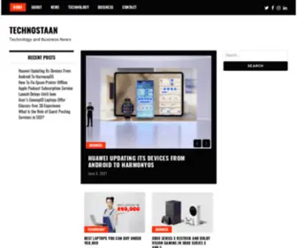 Technostaan.in(Technology and Business News) Screenshot