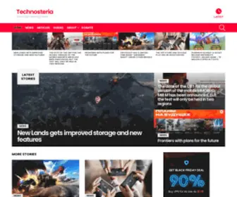 Technosteria.com(Your Daily Gaming News) Screenshot