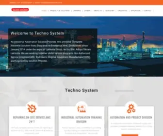 Technosystem.co.in(Technosystem) Screenshot