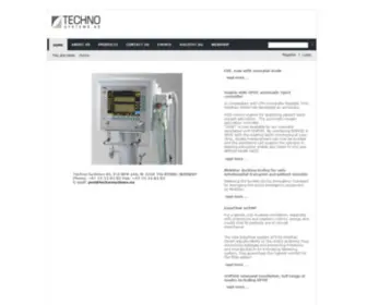 Technosystems.no(Techno Systems Website) Screenshot