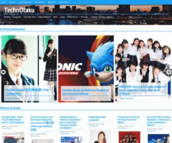 Technotaku.com(Todo sobre la cultura pop japonesa) Screenshot