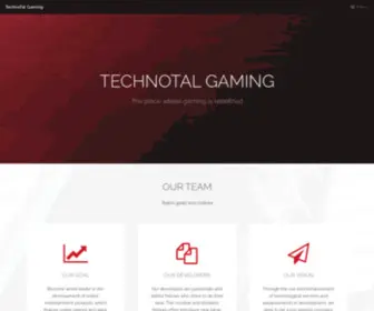 Technotal.com(TechnoTal Gaming) Screenshot