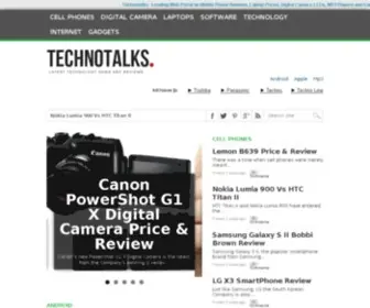 Technotalks.com(Technology blog) Screenshot