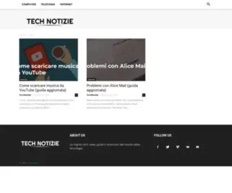 Technotizie.net(Update in life is an unending adventure) Screenshot