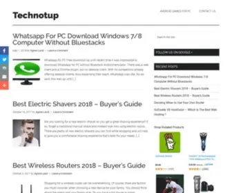 Technotup.com(Hosting) Screenshot