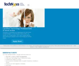 Technova.ca(TechNova) Screenshot