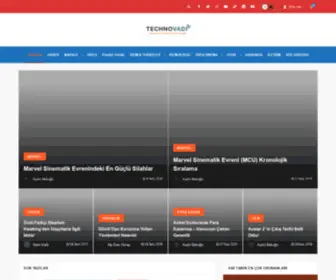 Technovadi.com(Türkiye'nin en kaliteli en güncel Teknoloji Haberleri ve Dizi Önerileri) Screenshot