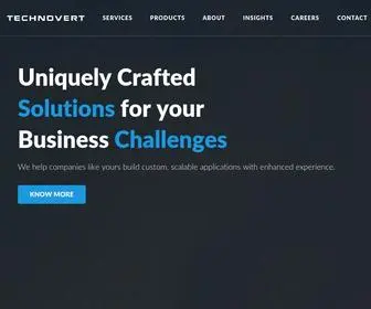 Technovert.com(Technovert Solutions) Screenshot