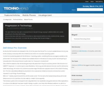 Technoworld.org(Technology world ) Screenshot