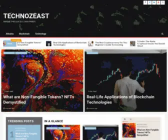 Technozeast.com(Where the good coins party) Screenshot