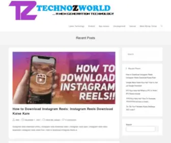 TechnozWorld.com(TechnozWorld) Screenshot