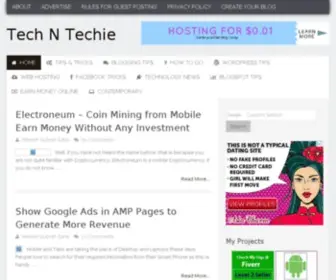 Techntechie.com(Tech N Techie) Screenshot