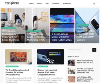 Technwire.com(Gadget Reviews) Screenshot