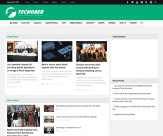 Techober.com(Startups and Gadgets) Screenshot