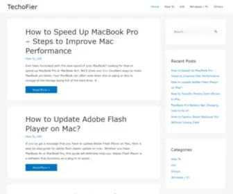 Techofier.com(A Technology Blog) Screenshot