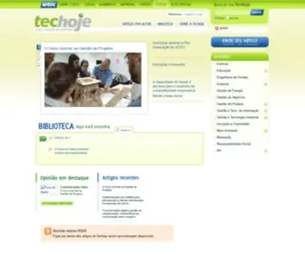 Techoje.com.br(Principal) Screenshot