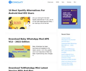 Techolaty.in(Techolaty) Screenshot