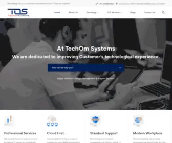 Techomsystems.com.au(Techom System) Screenshot