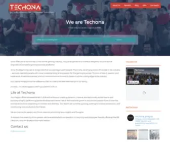 Techona.com(Techona Technologies) Screenshot