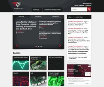 Techonline.com(Techonline) Screenshot
