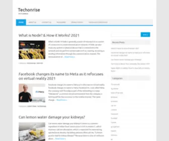 Techonrise.com(Tech Updates) Screenshot