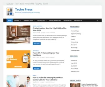 Techopress.com(Techopress) Screenshot