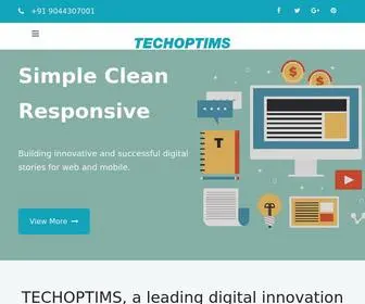 Techoptims.com(Web Design) Screenshot