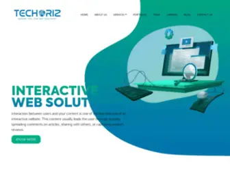 Techoriz.com(Web Design Company) Screenshot