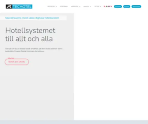 Techotel.se(Techotel) Screenshot