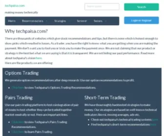 Techpaisa.com(Technical Analysis) Screenshot