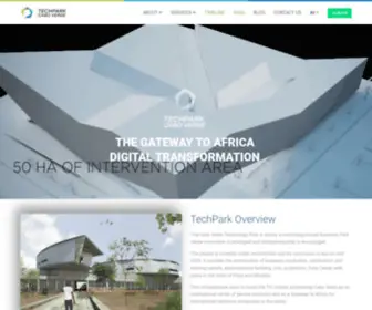 Techpark.cv(Cape Verde as Regional ICT HUB) Screenshot