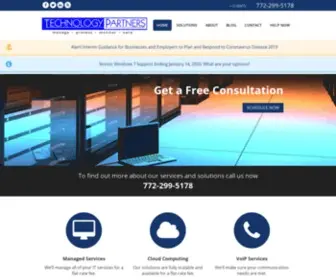 Techpart.net(Technology Partners) Screenshot