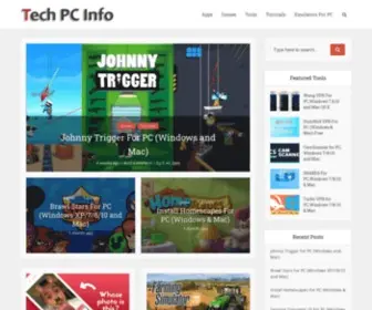 Techpcinfo.com(Apps and games on your PC Free Download) Screenshot