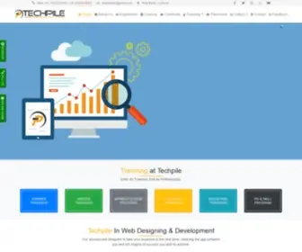 Techpile.in(Summer Training In Lucknow) Screenshot