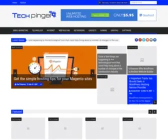 Techpinger.com(Tech Pinger) Screenshot