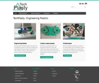 Techplasty.com(Engineering Plastics) Screenshot