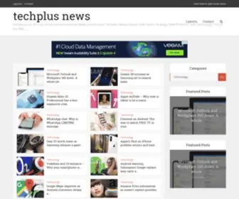 Techplus.com.de(Germany's new domain) Screenshot