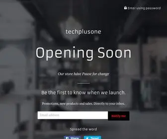 Techpluson.com(Techplusone) Screenshot
