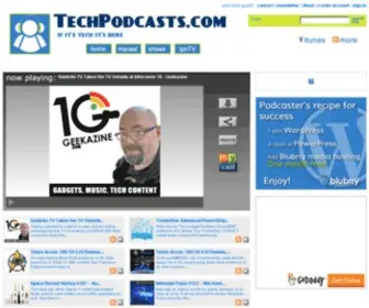 Techpodcasts.com(The Tech Podcast Network) Screenshot