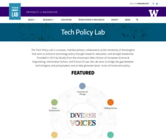 Techpolicylab.org(Techpolicylab) Screenshot