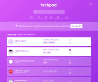 Techpool.io(Techpool) Screenshot