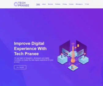 Techpranee.com(Digital Marketing company in Banjara Hills) Screenshot