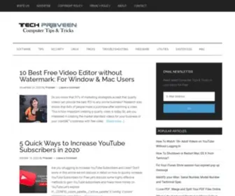 Techpraveen.com(Computer Tips & Tricks Everyone Should Know) Screenshot