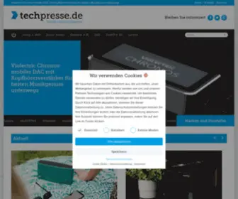 Techpresse.de(Technik-Trends für Experten) Screenshot