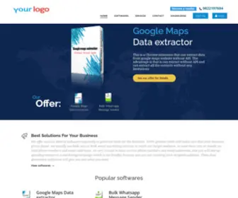 Techprisan.com(Google maps data extractor) Screenshot