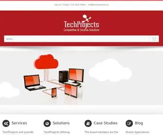 Techprojects.us(Dice IT Solutions d/b/a TECHPROJECTS) Screenshot