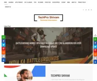 Techproshivam.com(TechPro-Jailbreak Central) Screenshot