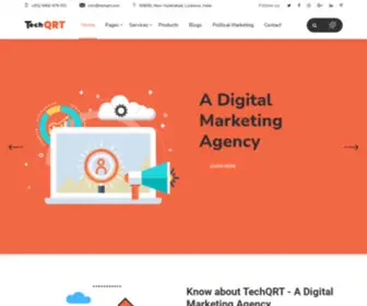 TechqRT.com(Empowering "Tech" journeys the "QRT" way) Screenshot