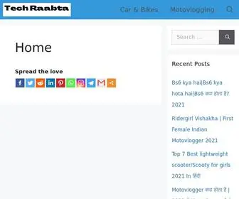 Techraabta.com(Tech Raabta) Screenshot